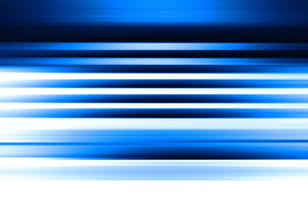 Fondo abstracto de desenfoque de movimiento azul horizontal