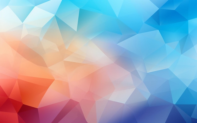Fondo abstracto con diseño de baja poli.
