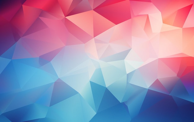 Fondo abstracto con diseño de baja poli.