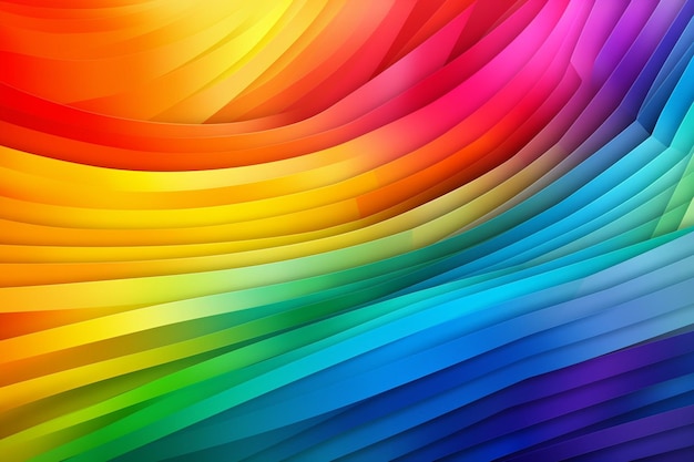 Foto fondo abstracto con un diseño de tinte de corbata de colores arco iris