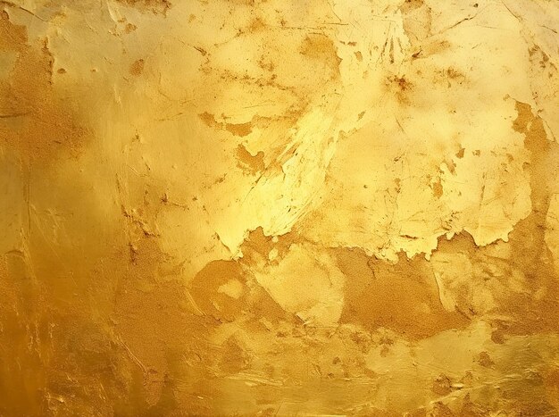 Fondo abstracto dorado con fondo de textura de pintura dorada copyspace