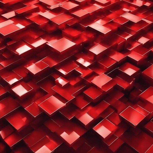 Foto fondo abstracto de efecto 3d rojo