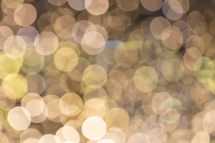 Foto fondo abstracto con efecto bokeh borroso