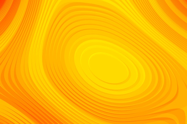 Fondo abstracto de efecto de onda naranja