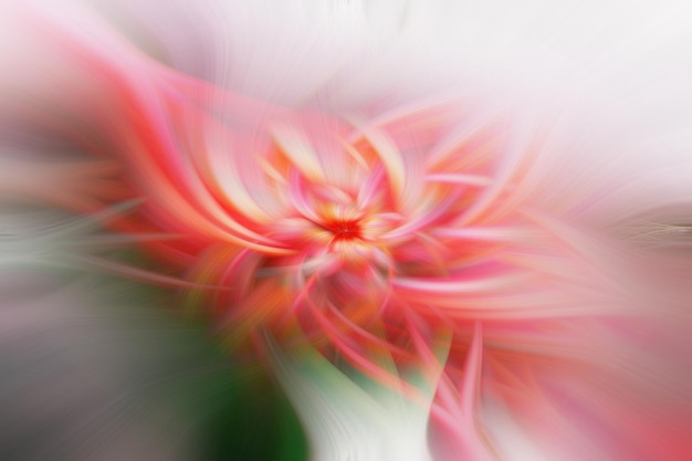 El fondo abstracto es una flor rosa fantástica