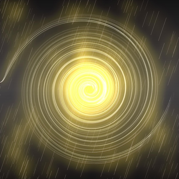 Fondo abstracto espacio brillante ilustración de ondas futuristas imagen generada por computadora