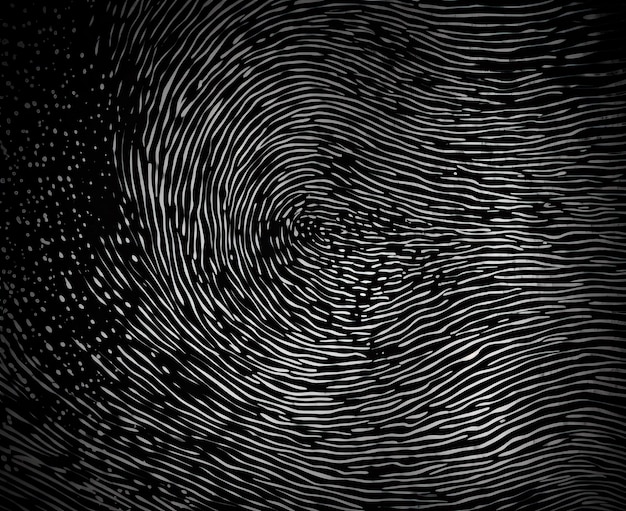 Fondo abstracto en estilo de tecnología de huellas dactilares para la textura de fondo