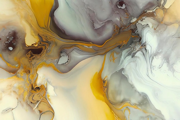 fondo abstracto en estilo de tinta de mármol, ai crrerative