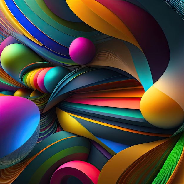 Fondo abstracto con fibra de colores bajo microscopio Patrón abstracto Papel tapiz futurista