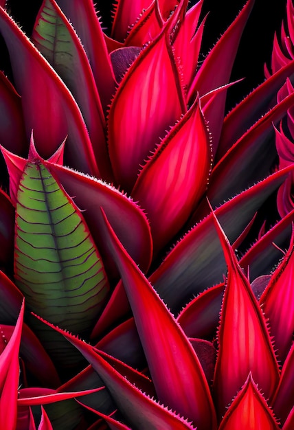 Fondo abstracto floral magenta aloe