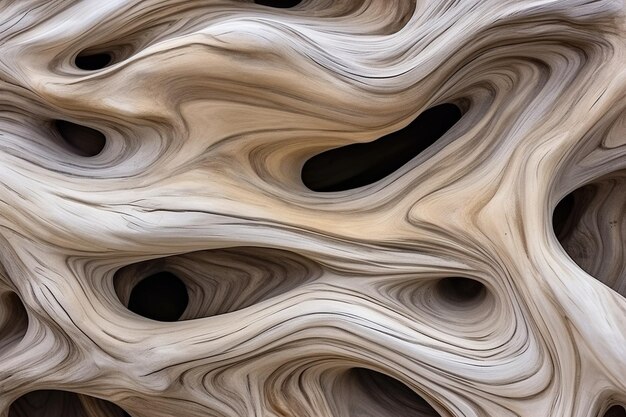 Fondo abstracto de flores con texturas de humo giratorias