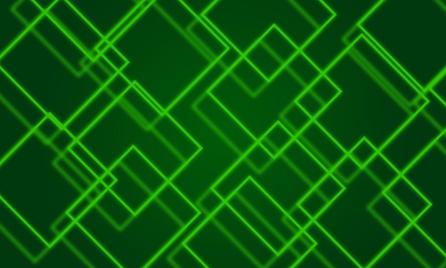 FONDO ABSTRACTO EN FORMA DE NEÓN VERDE