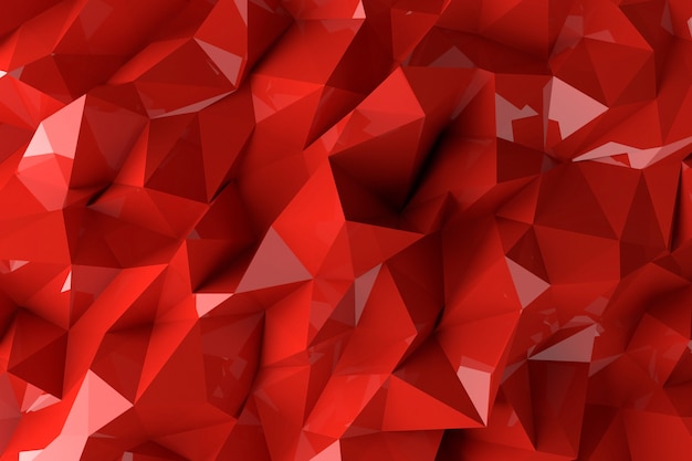 Fondo abstracto con formas 3D