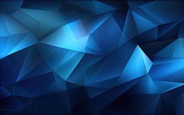 Fondo abstracto con formas azules