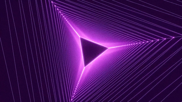 fondo abstracto formas geométricas patrón de neón patrón geométrico abstracto con líneas