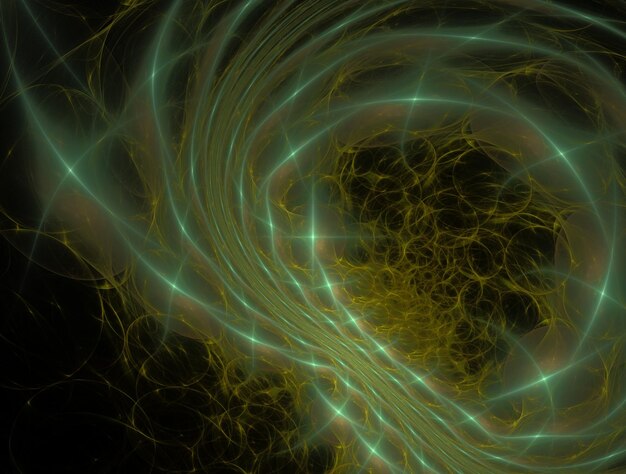 Fondo abstracto de fractal imaginario Imagen