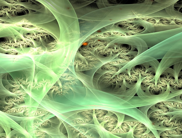 Fondo abstracto de fractal imaginario Imagen