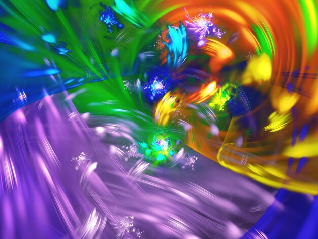Fondo abstracto fractal