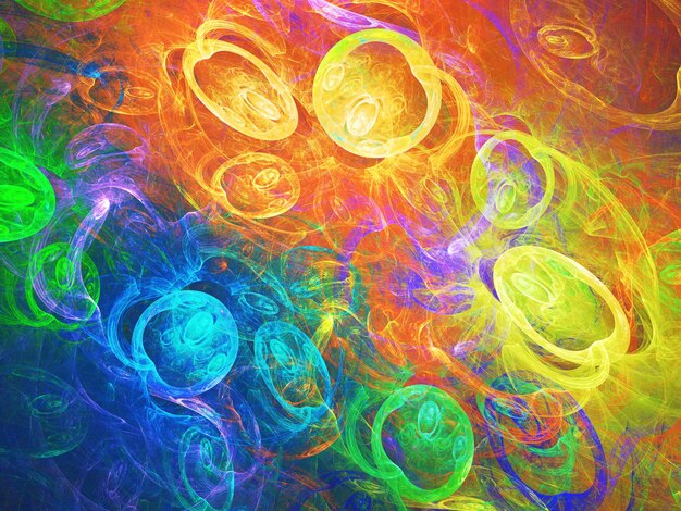 Fondo abstracto fractal