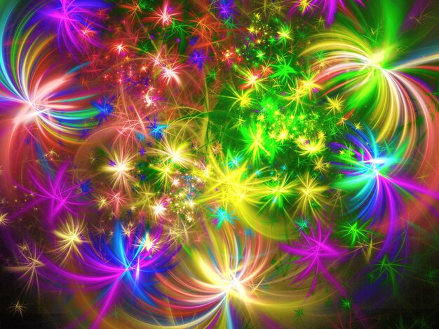 Fondo abstracto fractal