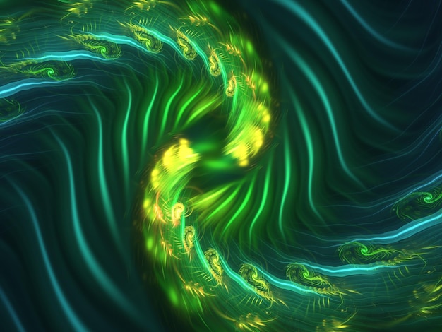 Fondo abstracto fractal