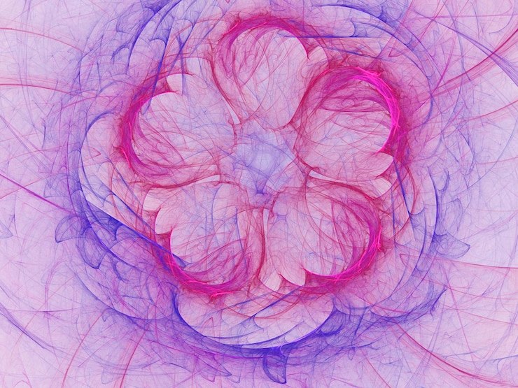 Foto fondo abstracto fractal