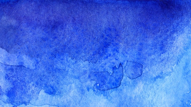 Fondo abstracto de galaxia de espacio de agua de cielo azul acuarela