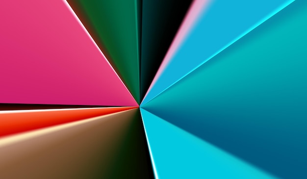 fondo abstracto de geometría de color
