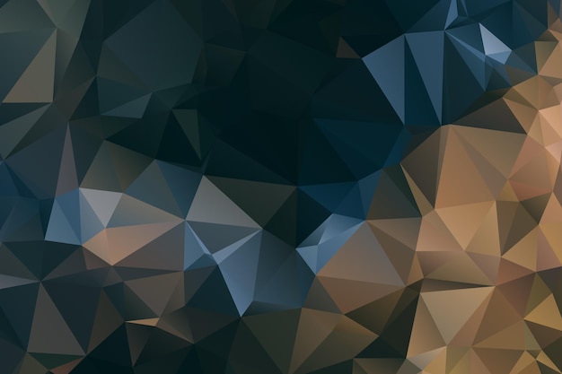 Fondo abstracto geométrico Diseño Low Poly