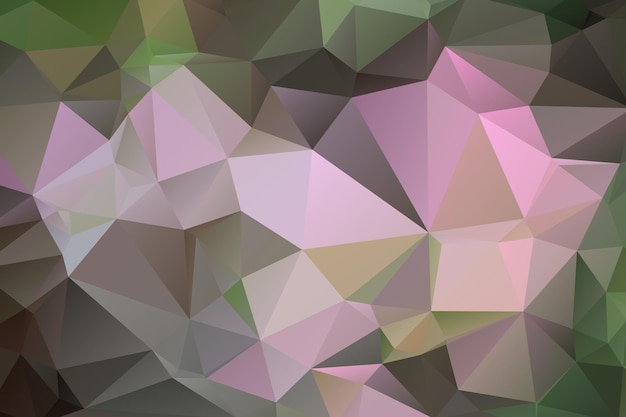 Fondo abstracto geométrico Diseño Low Poly