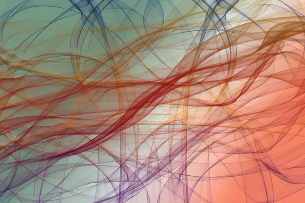 Fondo abstracto geométrico con líneas de colores