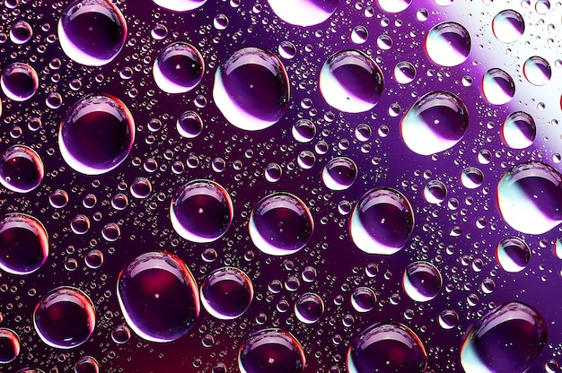 Fondo abstracto de gotas de agua