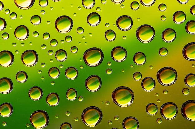 Foto fondo abstracto de gotas de agua