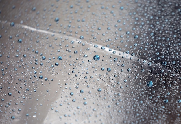 Fondo abstracto con gotas azules