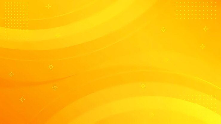 Fondo abstracto de gradiente amarillo y naranja con curvas dinámicas