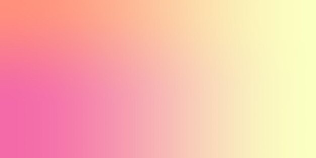Fondo abstracto con gradiente de colores rosa suave y amarillo