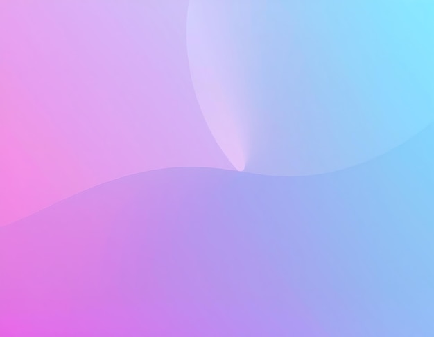 Fondo abstracto de gradiente púrpura y azul con curvas suaves