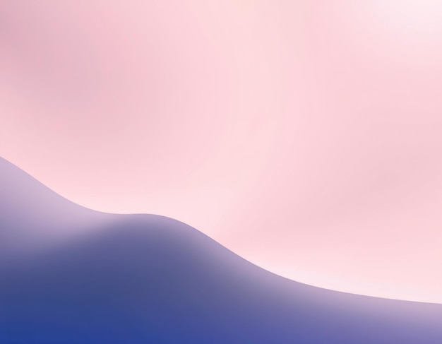 Fondo abstracto con gradiente rosa y púrpura y una línea curva