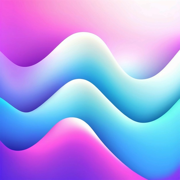 Fondo abstracto de gradiente vectorial en 3D