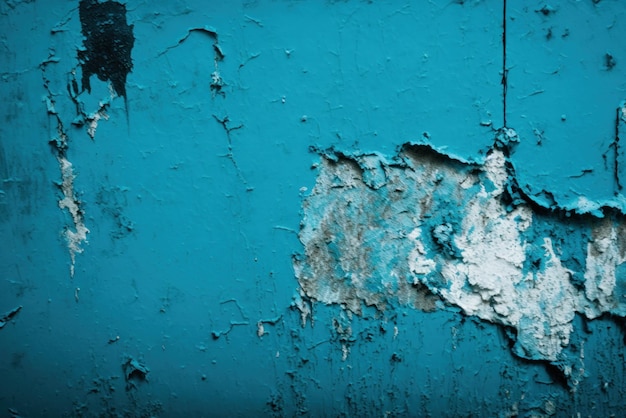 Fondo abstracto de grunge de textura de pared azul antiguo