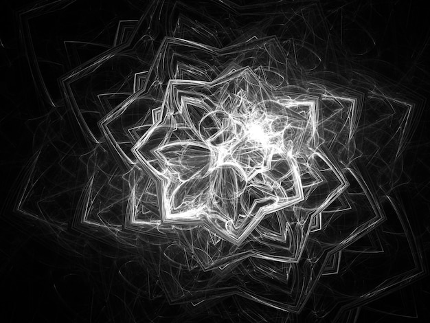 Fondo abstracto imaginativo exuberante fractal