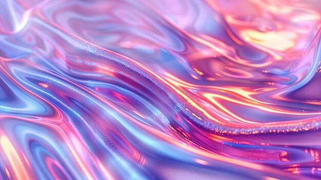 Foto fondo abstracto iridescente para el papel tapiz de ensueño