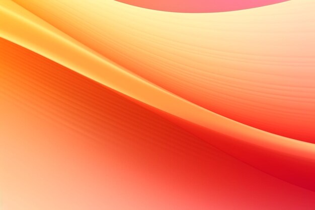 Foto fondo abstracto con líneas lisas en colores naranja y rojo para el diseño