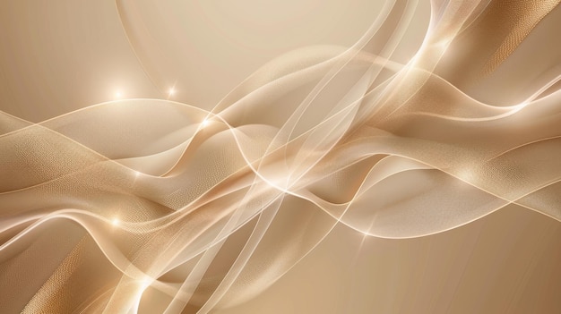 Fondo abstracto de líneas de pastel de oro