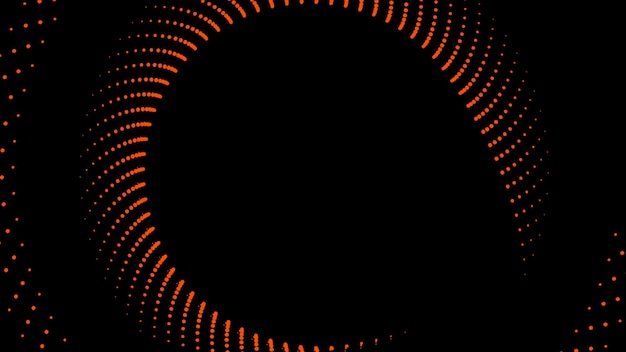 fondo abstracto con líneas púrpuras y amarillas sobre un fondo negro