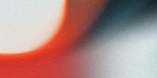Fondo abstracto con luz roja y blanca borrosa contra un fondo gris azul gradiente