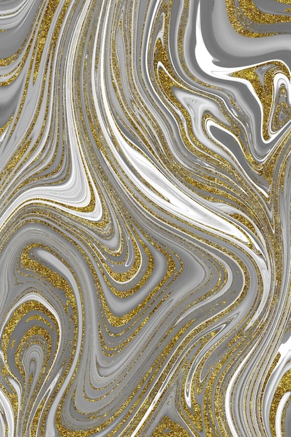 Fondo abstracto de mármol dorado