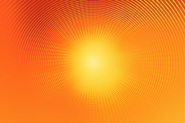 Foto fondo abstracto de medio tono circular naranja