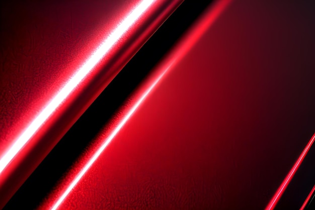 Fondo abstracto de metal brillante rojo