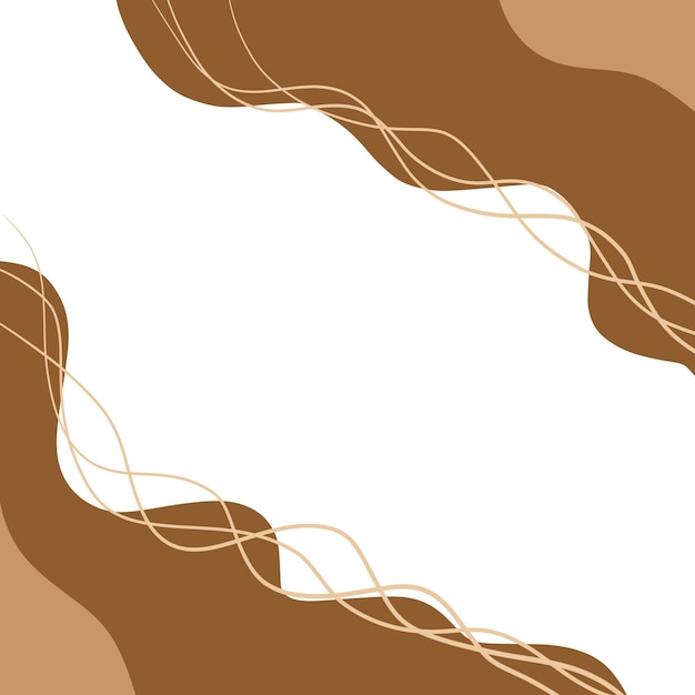 El fondo abstracto moderno boho da forma a la estética El concepto de fondo minimalista moderno